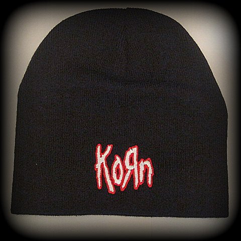 KORN  - Embroidered  Logo Beanie